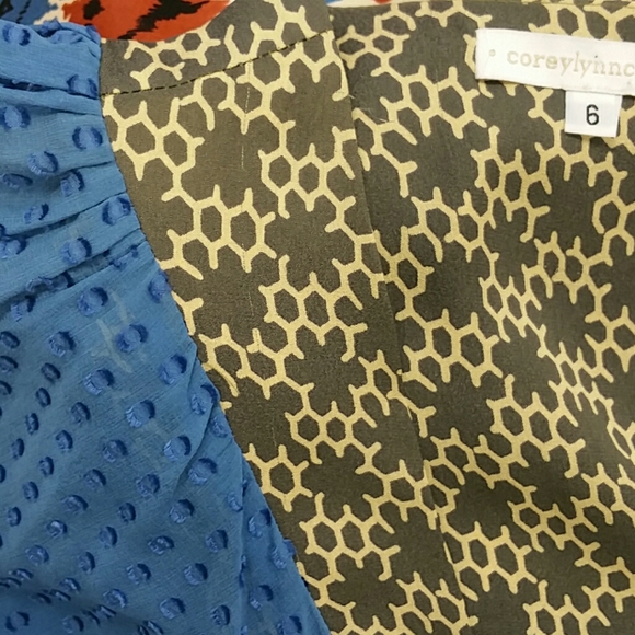 Cory Lynn Calter Boho vibes silk festivals dress - Picture 8 of 10